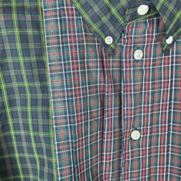 NWT Ralph Lauren Black Watch Plaid Tartan Preppy Quarter Button Cotton Dress - Picture 4 of 8